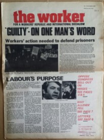 'The Worker - For A Workers' Republic And International Socialism', Socialist Workers Movement, Dublin, 1973.